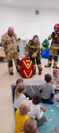 WIZYTA STRAŻAKÓW Z OSP W BRZOSTKU 