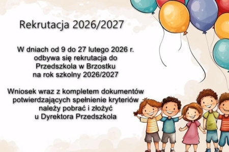 REKRUTACJA 2026/2027