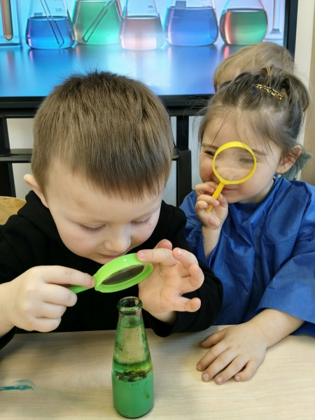 Laboratorium małego przedszkolaka