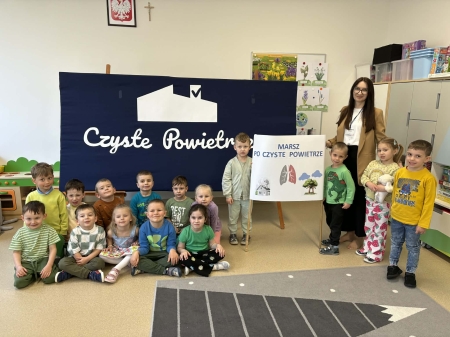 ''CZYSTE POWIETRZE'' - SPOTKANIE Z PRACOWNIKIEM OCHRONY ŚRODOWISKA