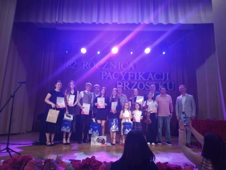 Udział przedszkolaków w gminnym konkursie piosenki patriotycznej ''Moja mała Ojczyzna''